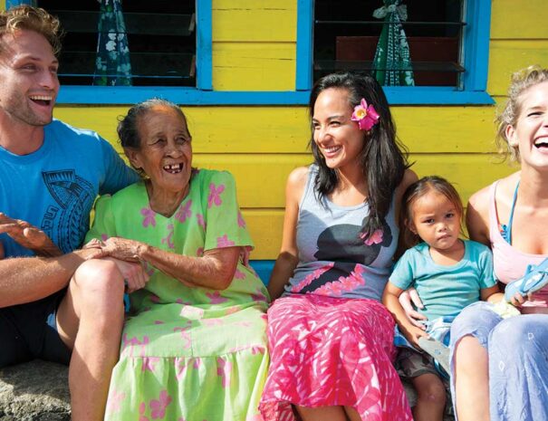 Samoan Family Visit