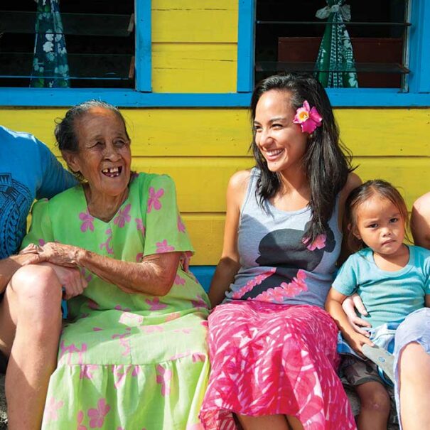 Samoan Family Visit