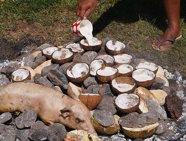 Samoa Cultural Tours -Traditional Samoan Cooking